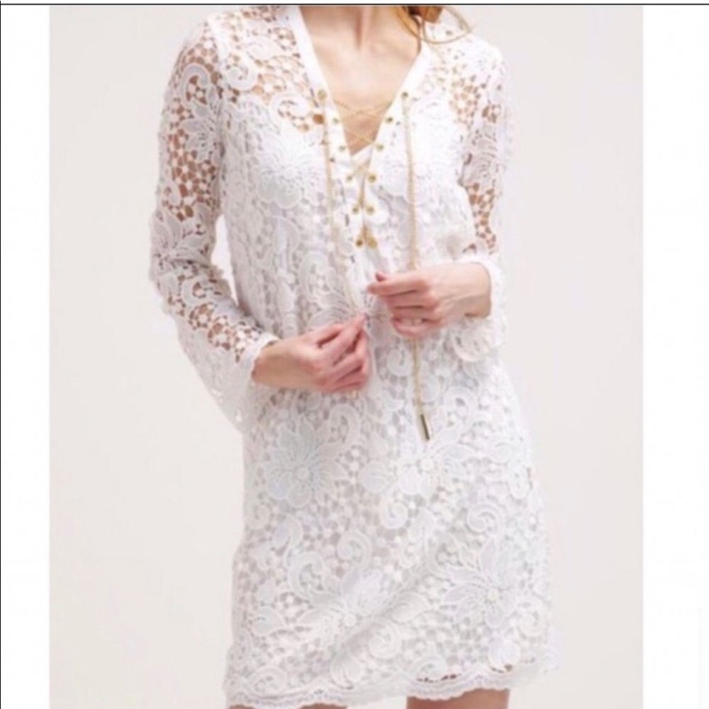 Michael Kors White Lace Dress